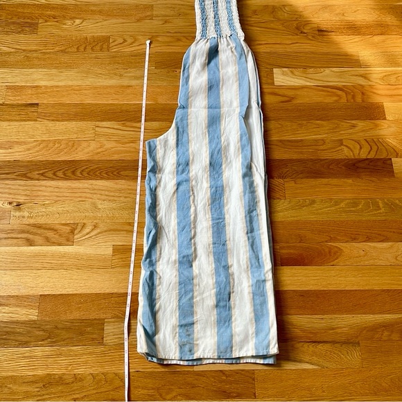 NWOT ASOS Ruffle Strap Striped Jumpsuit XS. MSRP $59 - Picture 9 of 11